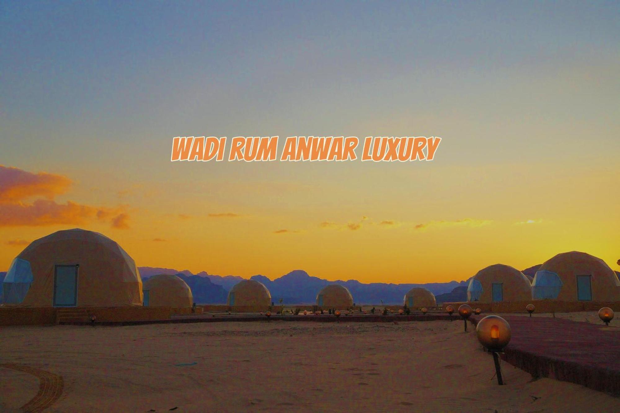 Wadi Rum Anwar Luxury Camp Exteriér fotografie