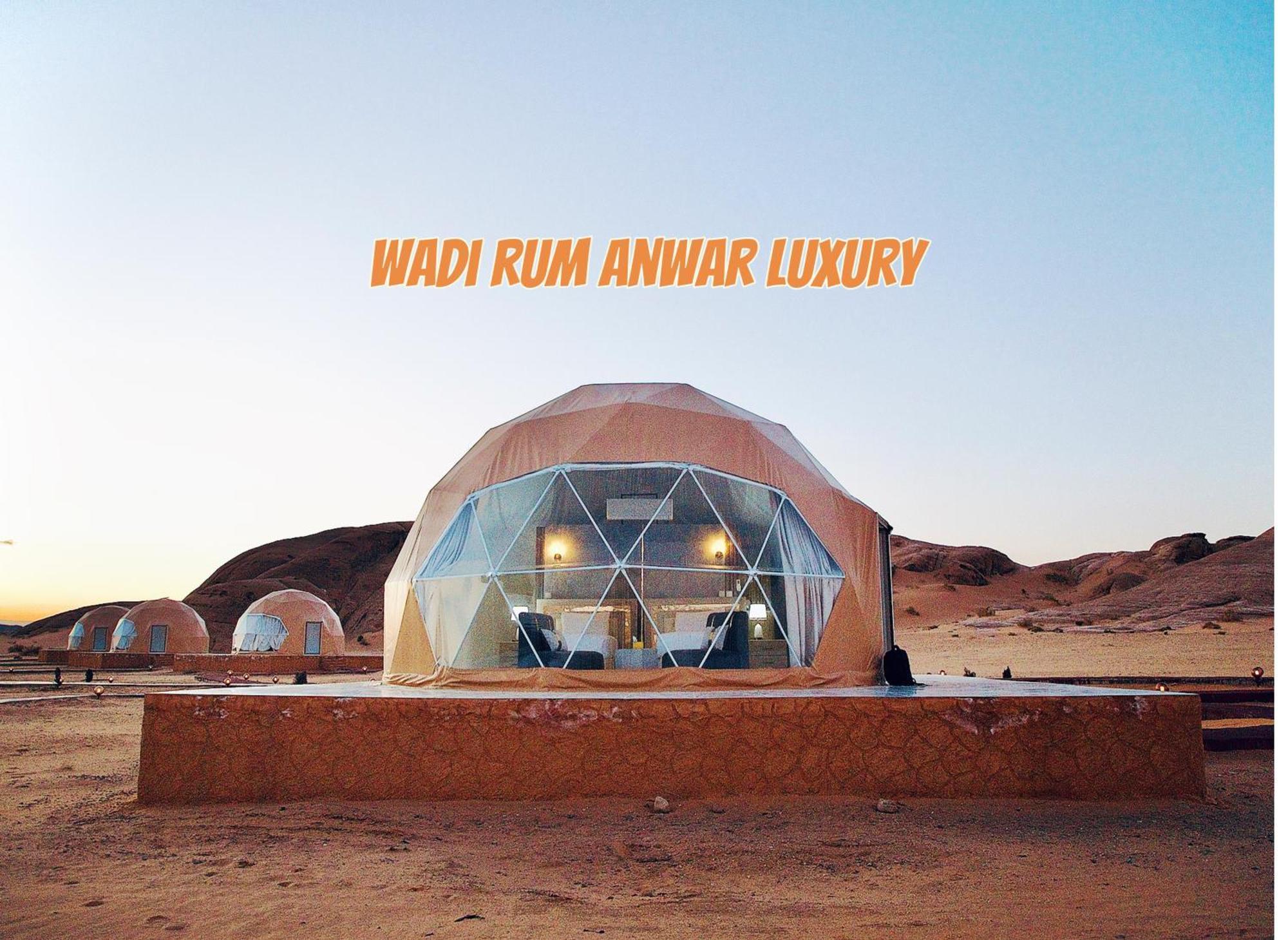 Wadi Rum Anwar Luxury Camp Exteriér fotografie